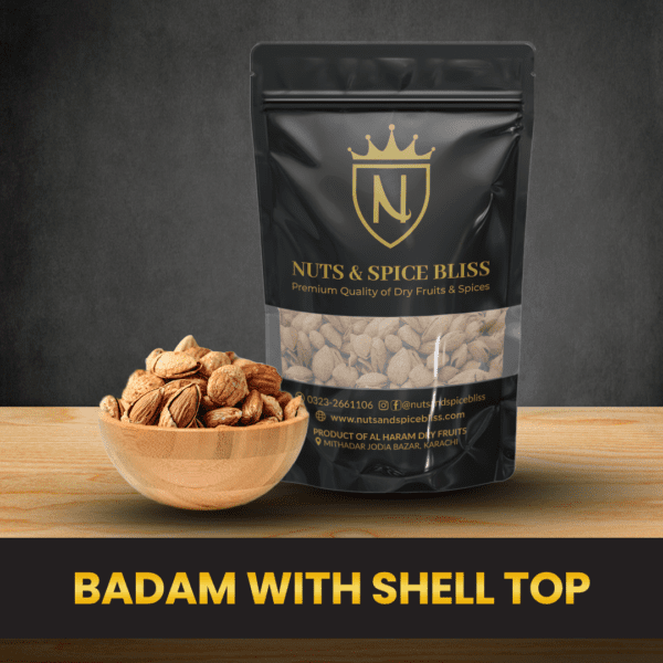 Badam With Shell Top